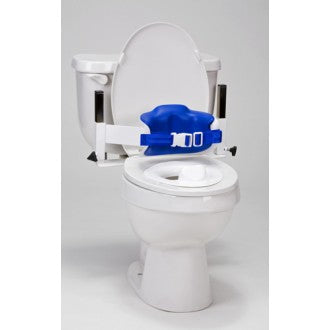 Close-up image of Padded Lo-Back Toilet Support System