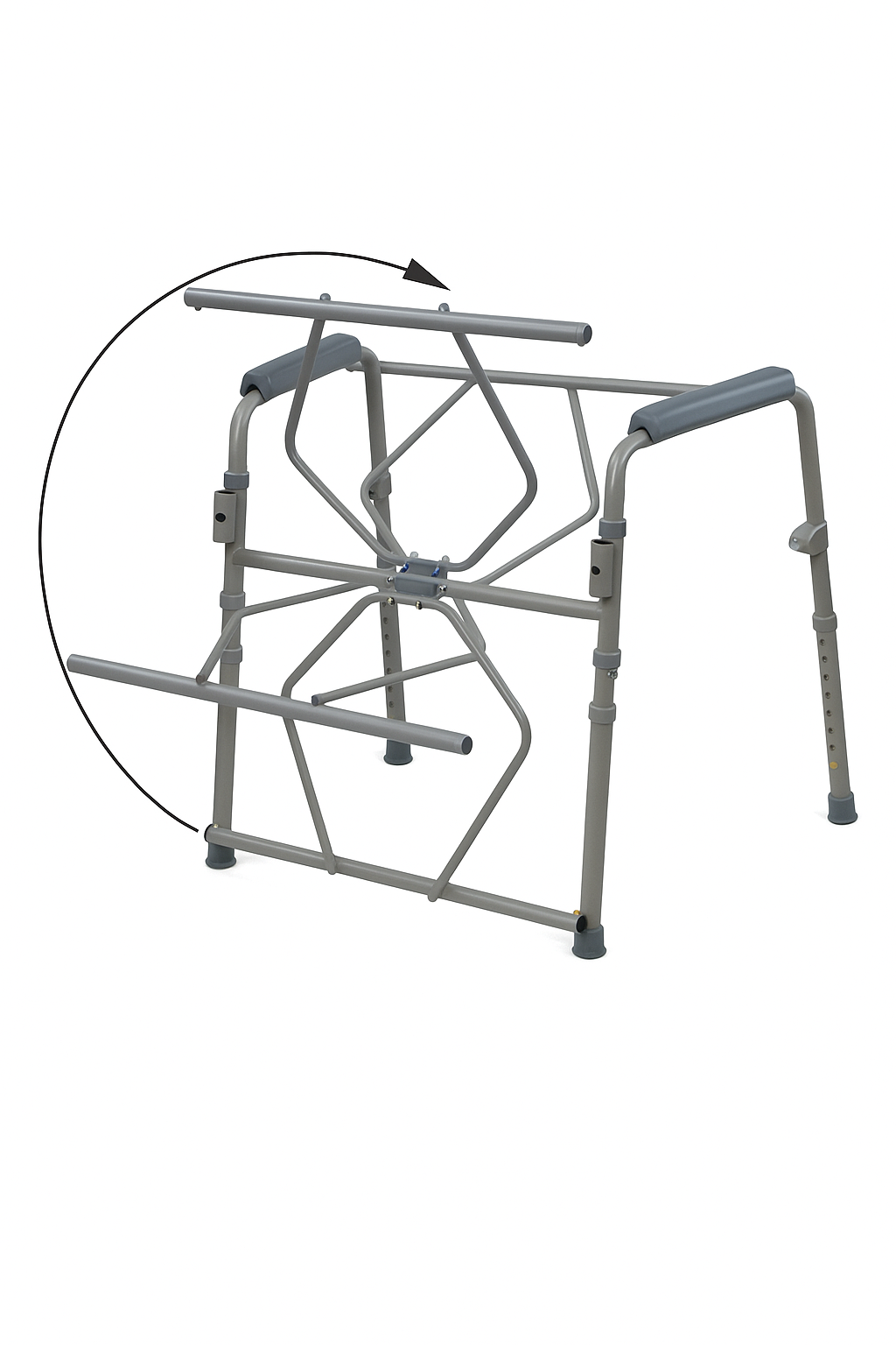Drive Folding Steel Commode