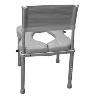 Multichair Travel Shower/Commode Seat with Swing-Away Transfer Bench