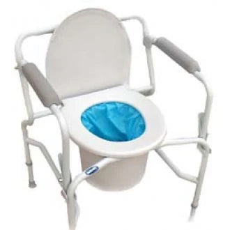 Close-up image of Sani-Bag Commode Liner