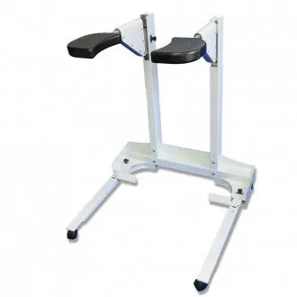 Close-up image of Pants Up Easy Wheelchair Model - Freestanding