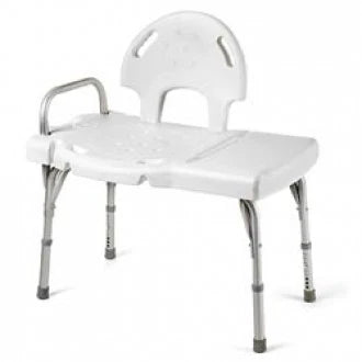 Close-up image of Invacare Molded I-Class Heavy-Duty Transfer Bench