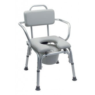 Deluxe Padded Commode Bath Seat