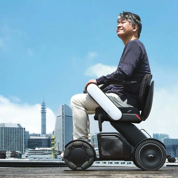 Close-up image of WHILL Model C2 Portable Power Chair