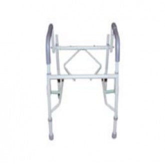 Deluxe Drop Arm Commode with Padded Seat