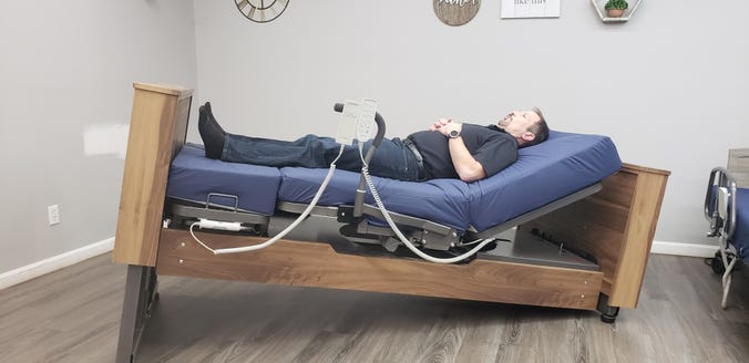 ActiveCare Deluxe SafeTurn Rotating Homecare Bed