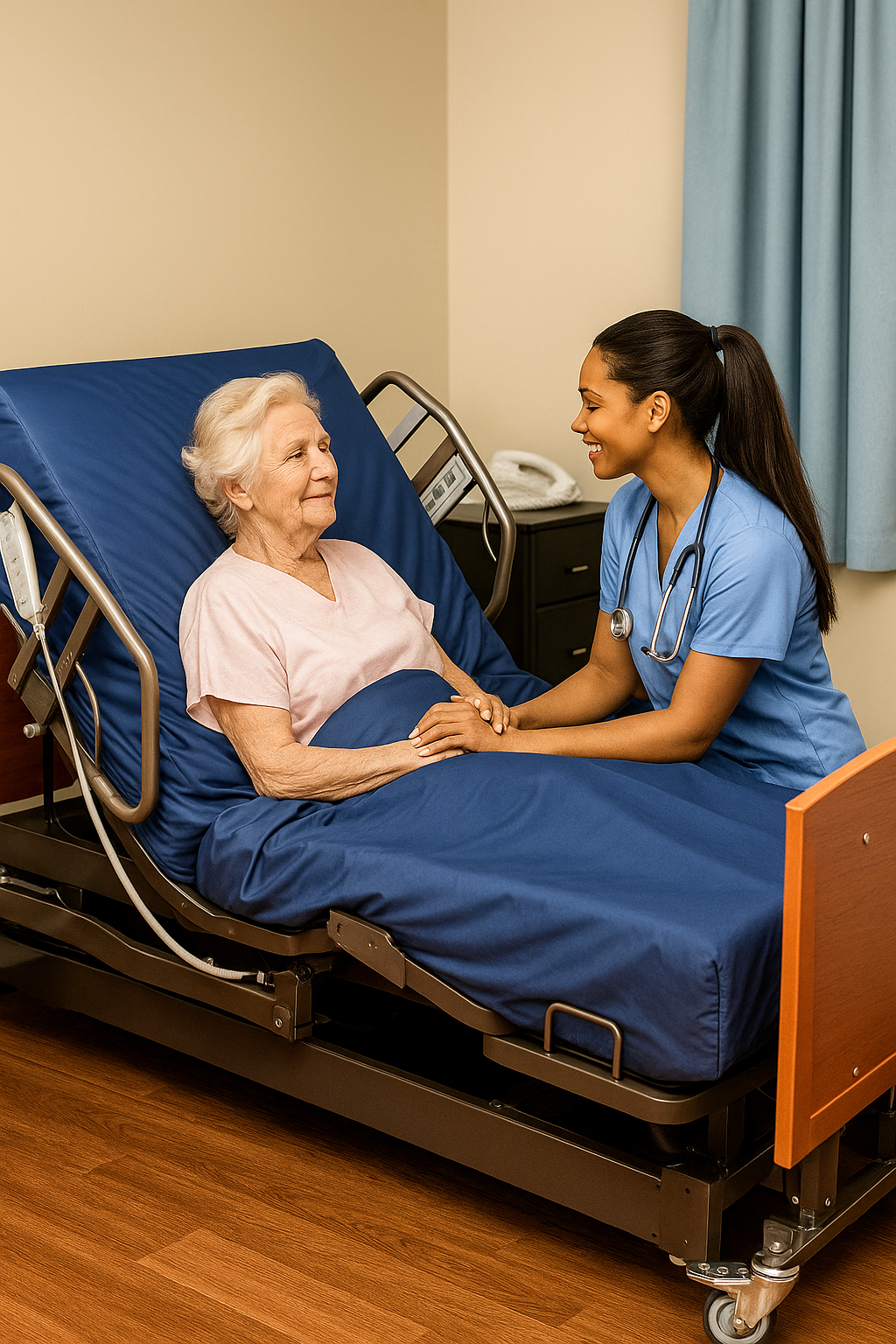 Caster Kit for ActiveCare SafeTurn Rotating Homecare Bed