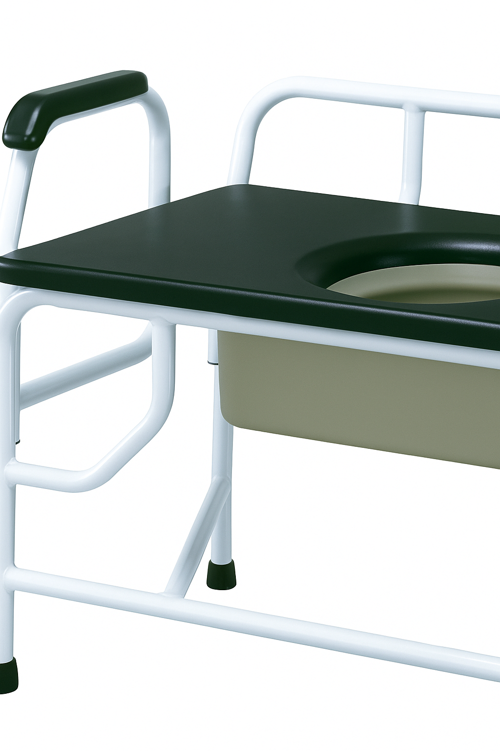 Super Heavy Duty, Extra Large Drop Arm Commode