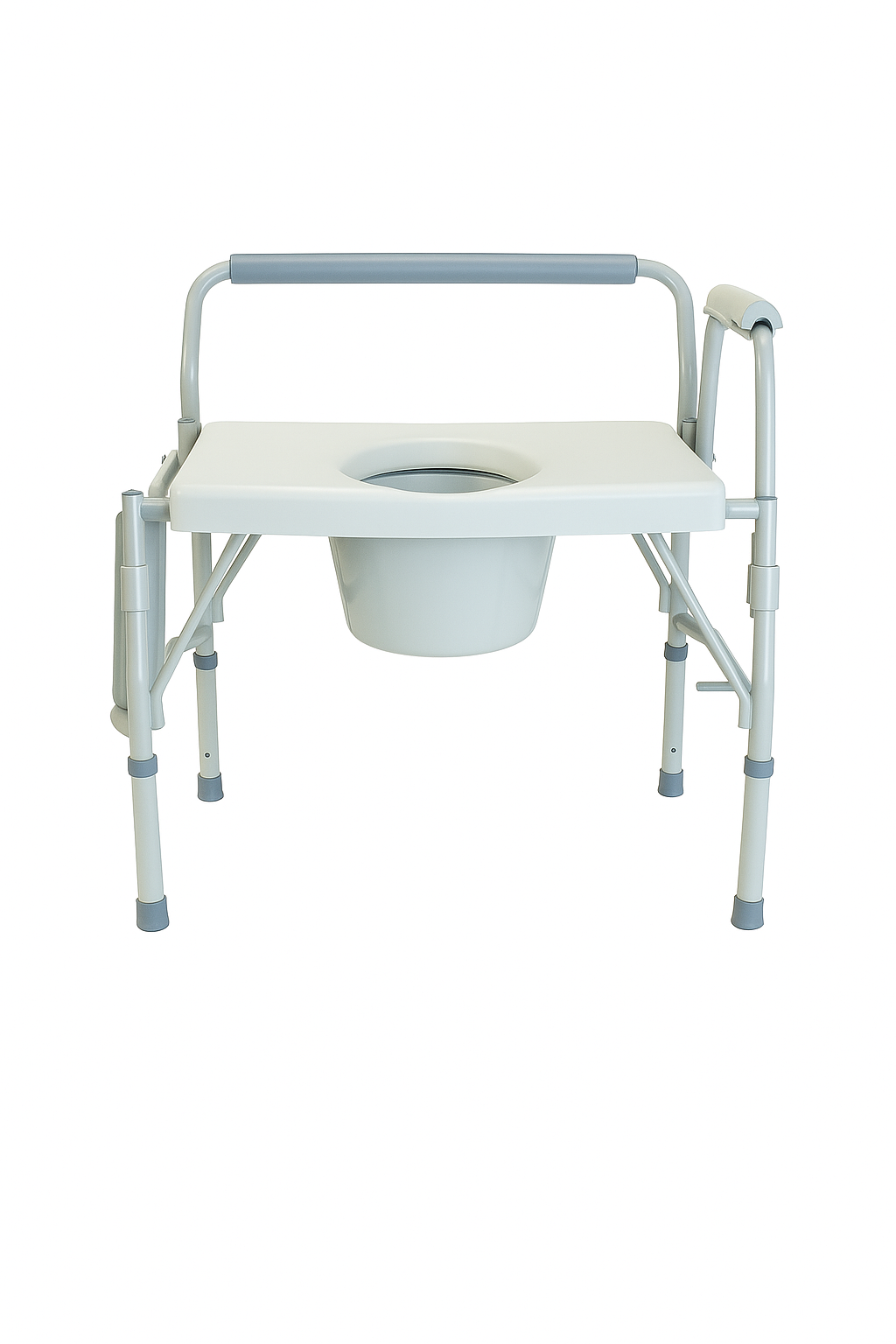 3 in 1 Bariatric Steel Drop Arm Commode