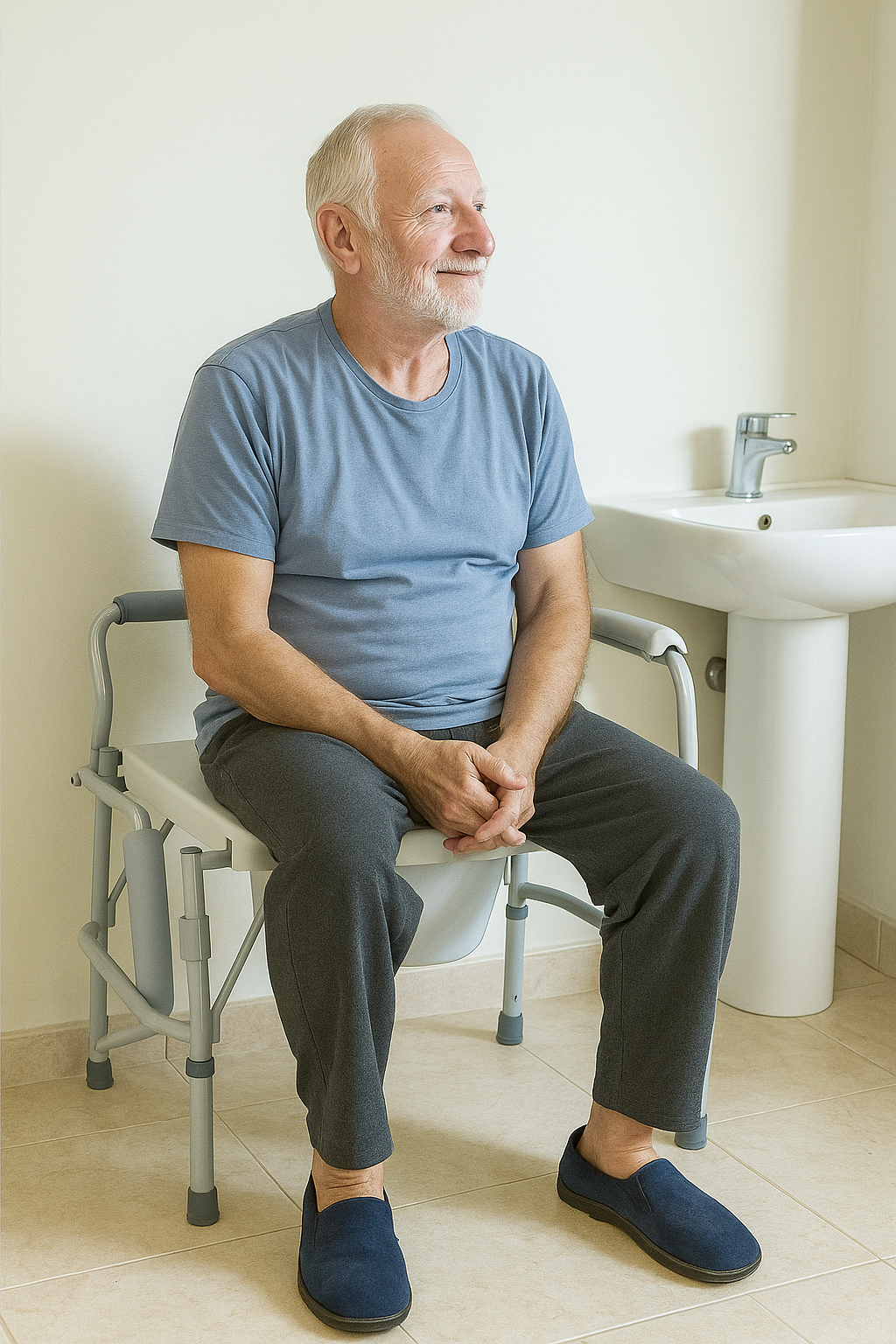 3 in 1 Bariatric Steel Drop Arm Commode