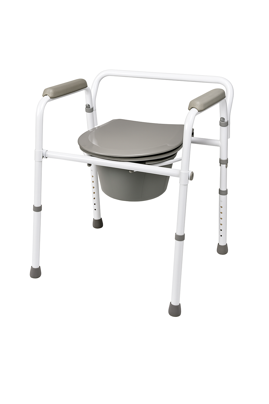 3 in 1 Steel Folding Commode