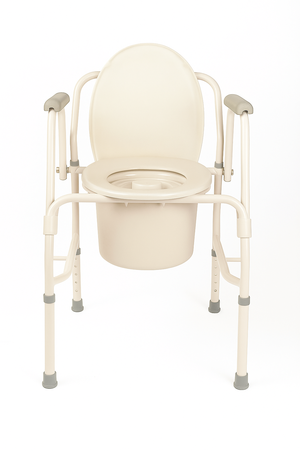 Drop Arm Commode Chair