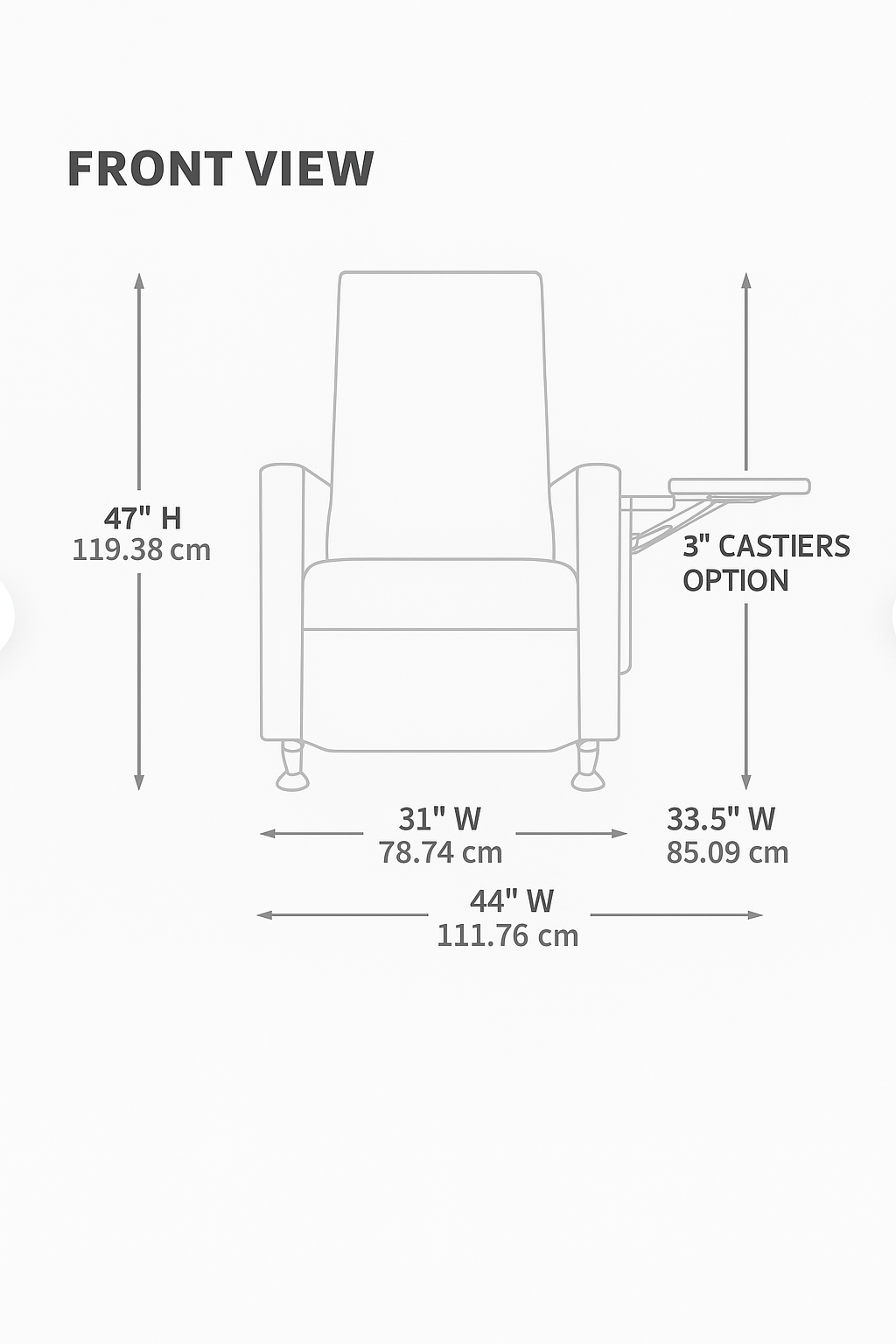 Champion Chair Harmony Home Care Recliner