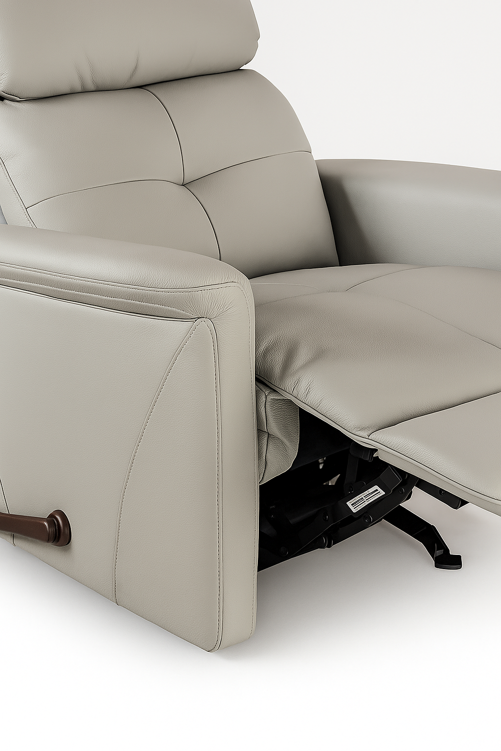 Antimicrobial Vinyl Upholstery Rocking Recliner for Senior Care by Medacure