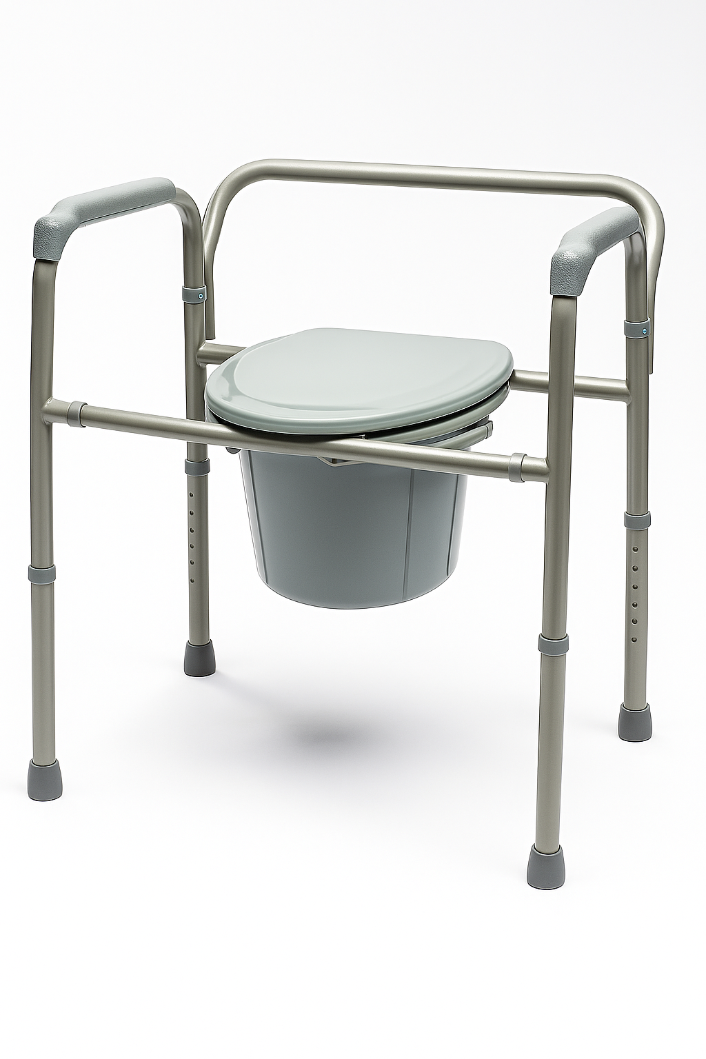 Bariatric Steel Folding Commode
