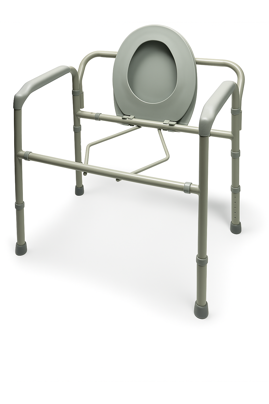 Bariatric Steel Folding Commode