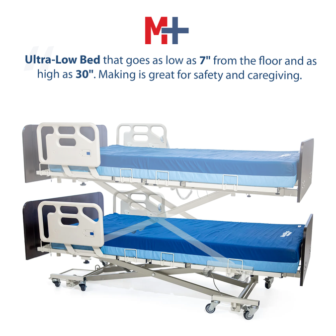 PerfectCare Expandable Low Hospital Bed