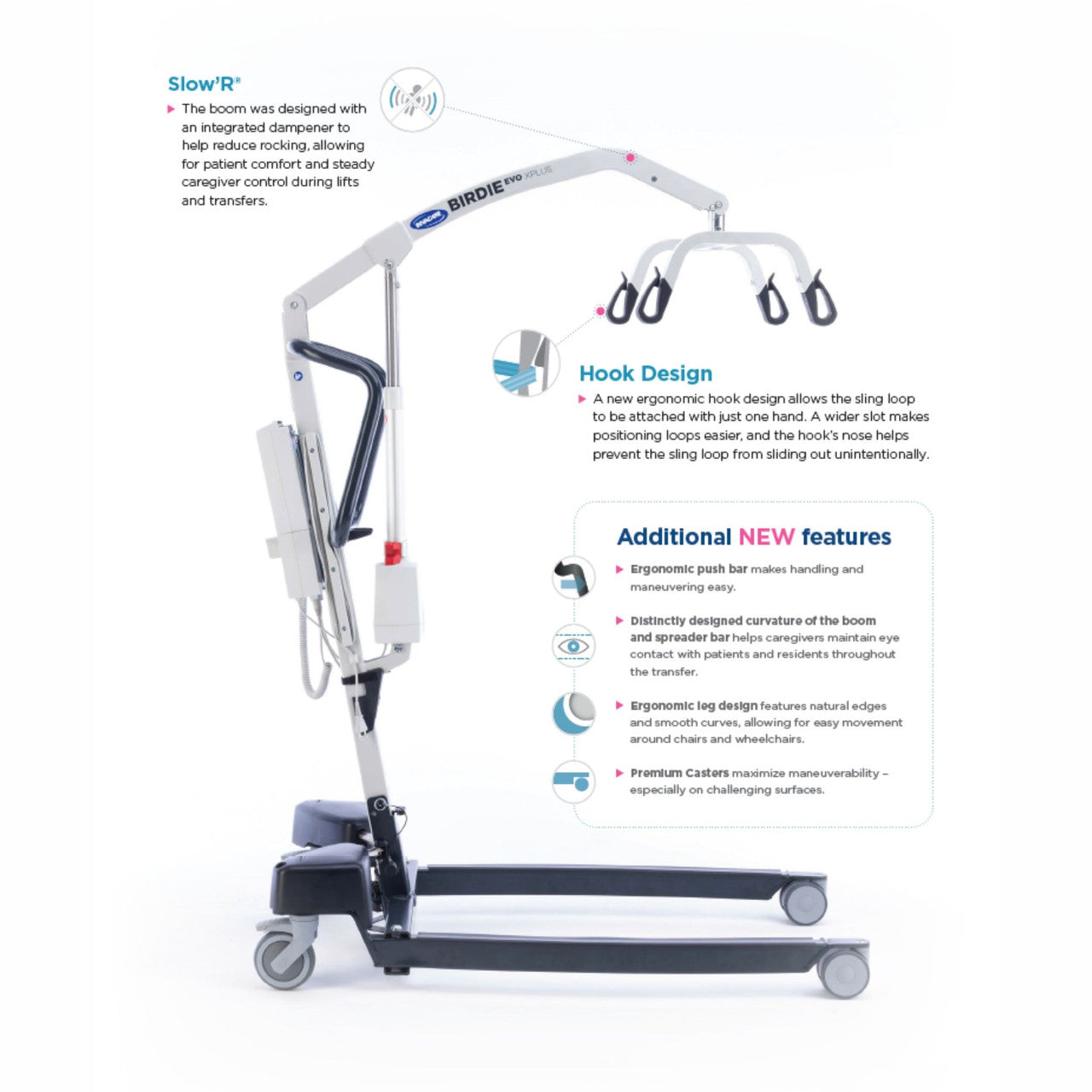 Birdie Evo XPLUS Patient Lift