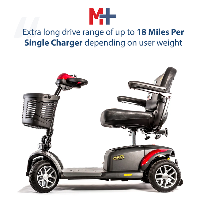 Buzzaround EX HD 4-Wheel Travel Scooter
