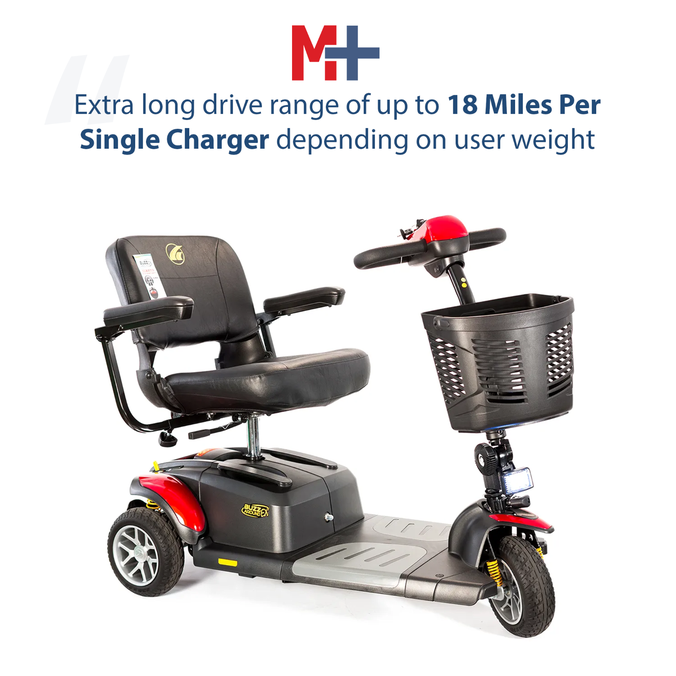 Buzzaround EX HD 3-Wheel Travel Scooter