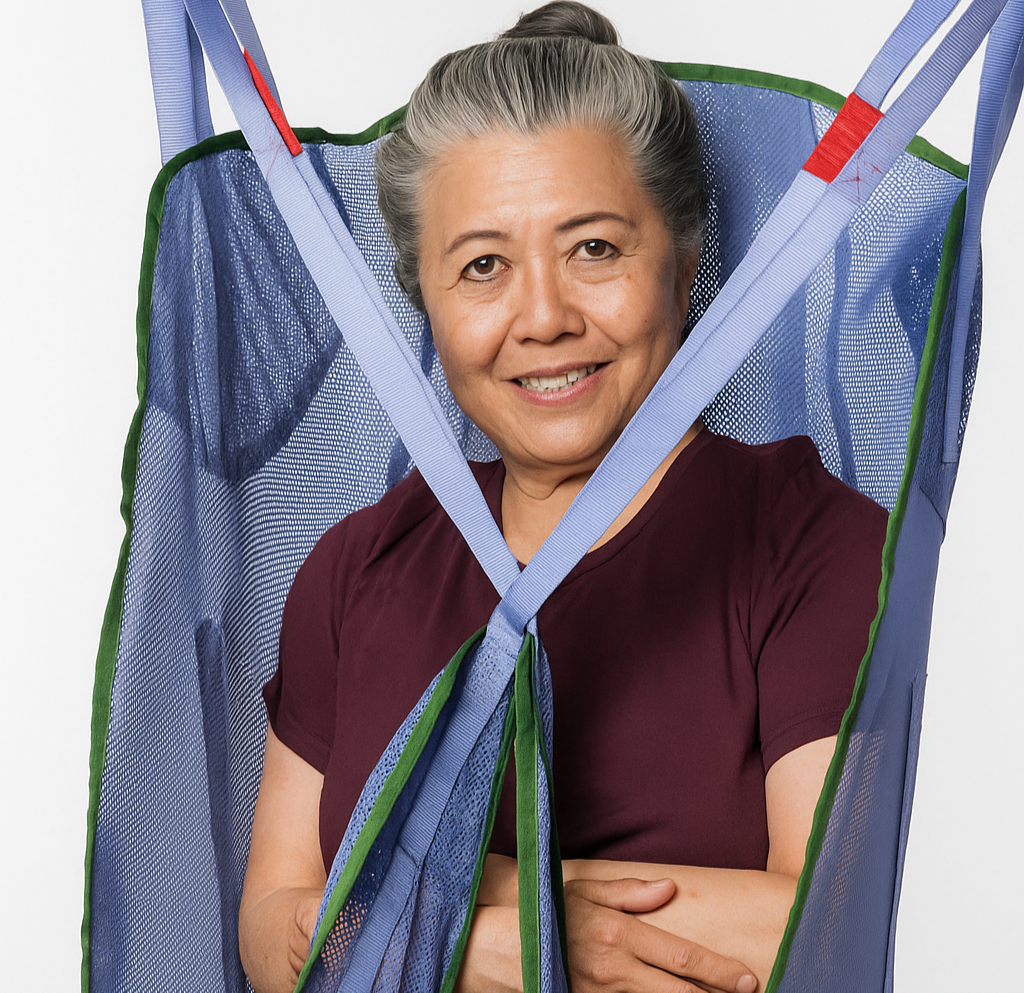 Bathing Loop Sling w/ Head Support