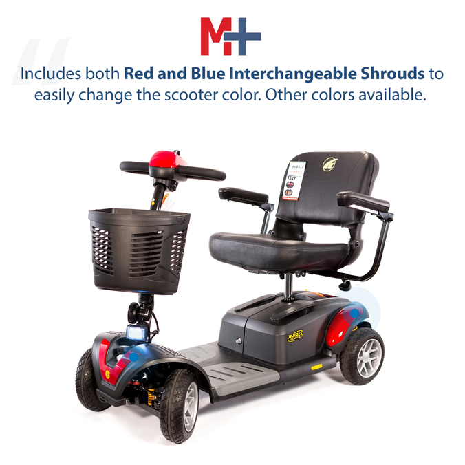 Buzzaround EX HD 4-Wheel Travel Scooter