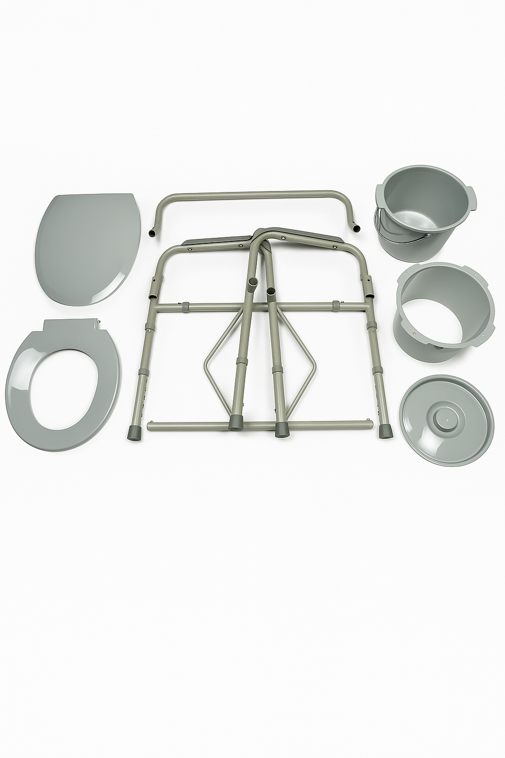 Bariatric Steel Folding Commode