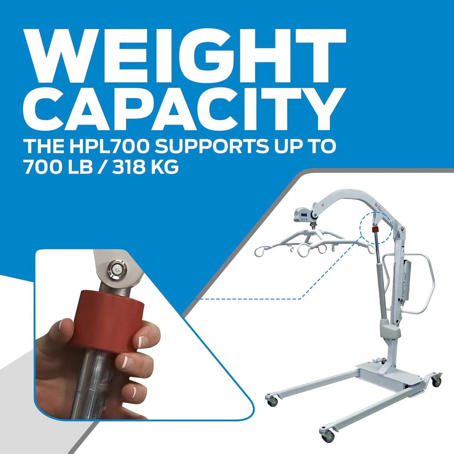 Hoyer® Power 700 HD Bariatric Patient Lift