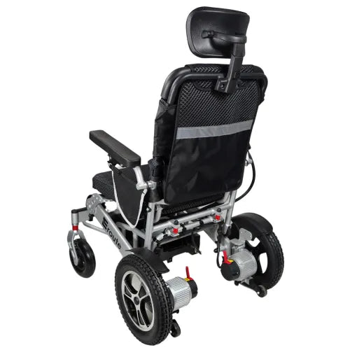 Eroute Automatic Folding Electric Wheelchair with 300 lbs. Capacity and 18 in. Wide Seat