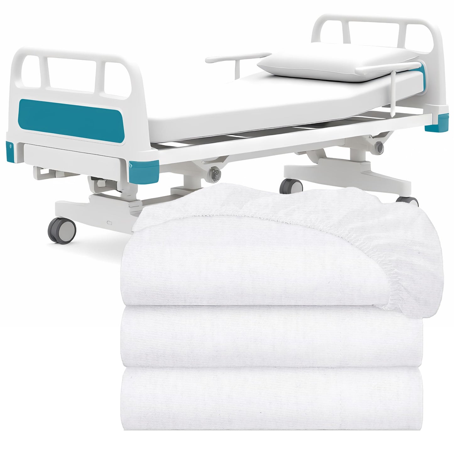 Hospital Bed Linen Kit (2 Fitted Sheets)