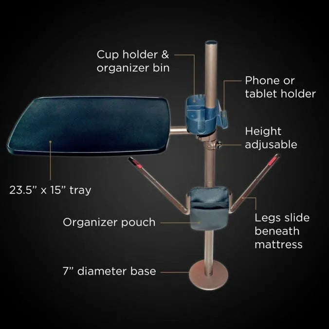 Close-up image of Freedom Overbed Table