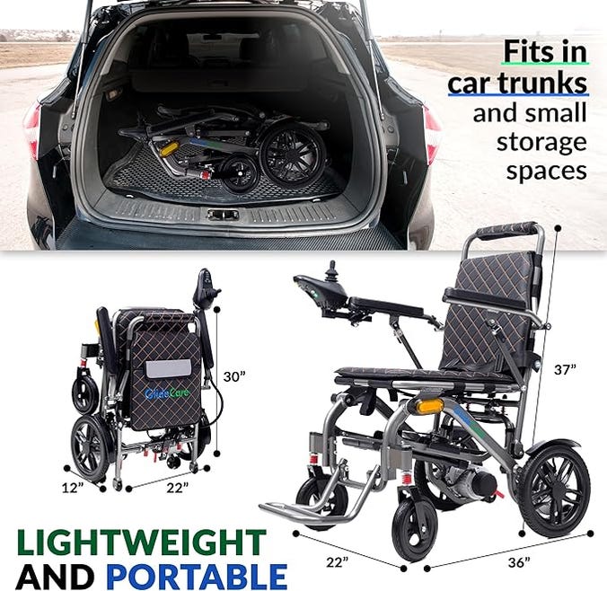 Glide Care G-5 Travel Power Chair