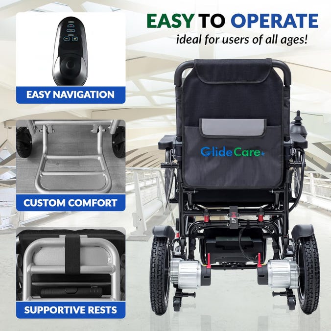 Glide Care G-6R Reclining Power Chair