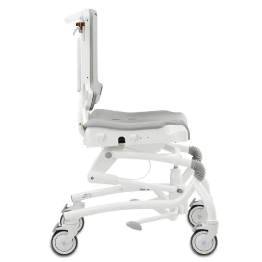 Close-up image of Heron Dynamic Shower and Commode Chair