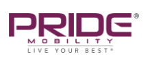 Pride Mobility-left chairs Logo