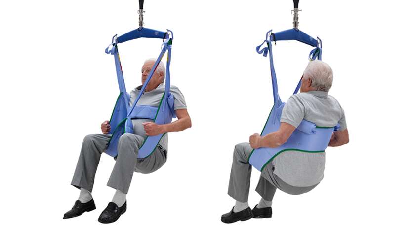 ArjoHuntleigh Loop Toilet Sling - Padded Legs, Without Head Support