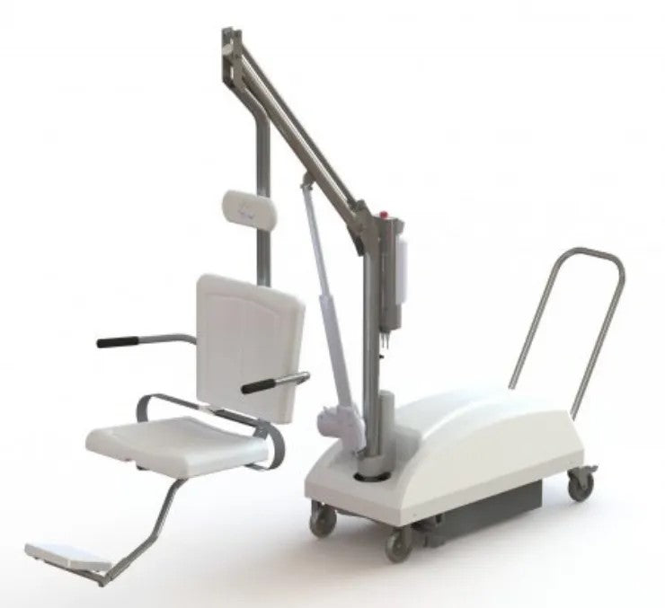 Portable Motion Trek Bariatric Pool Lift With 360-Degree Rotation and 300 lbs. Weight Capacity from Spectrum Products