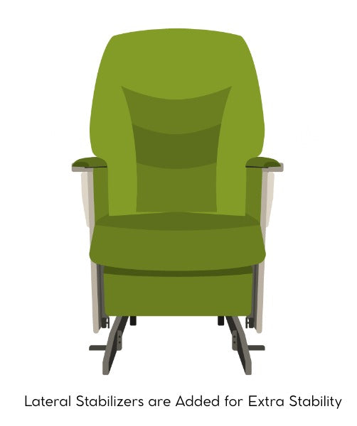 Thera-Glide® Auto Locking Glider Geri Chair