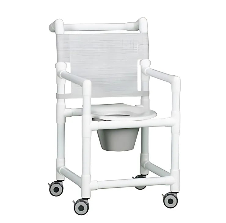 Slant Seat Shower Commode Chair