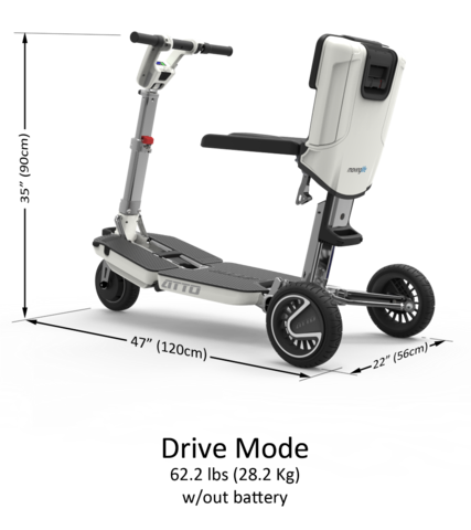 ATTO Portable Folding Scooter