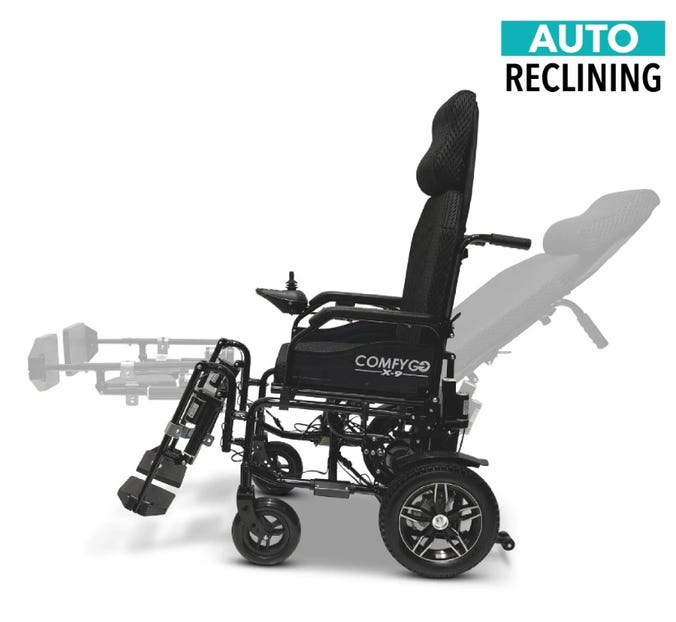 X-9 Reclining Back Electric Wheelchair
