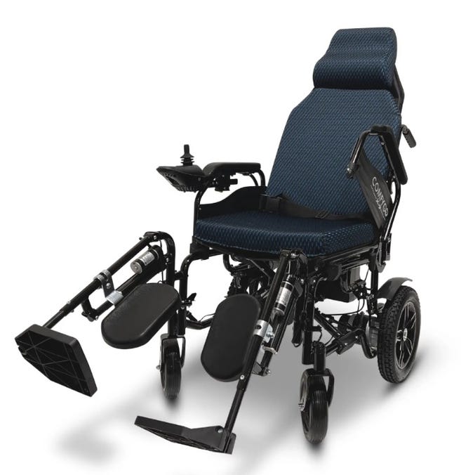 X-9 Reclining Back Electric Wheelchair
