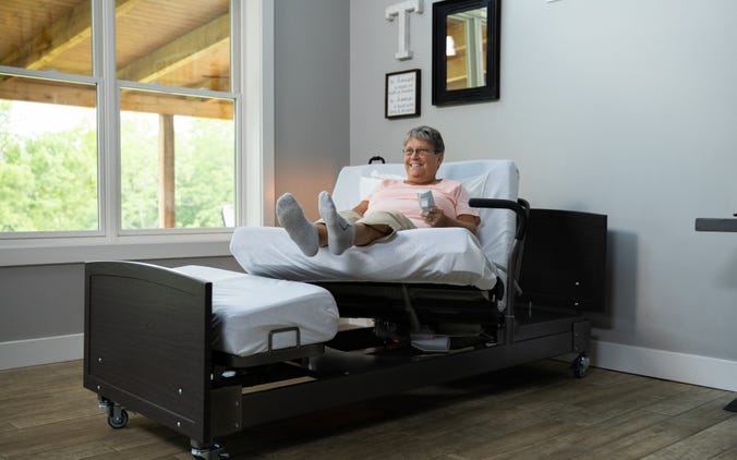 ActiveCare Deluxe SafeTurn Rotating Homecare Bed