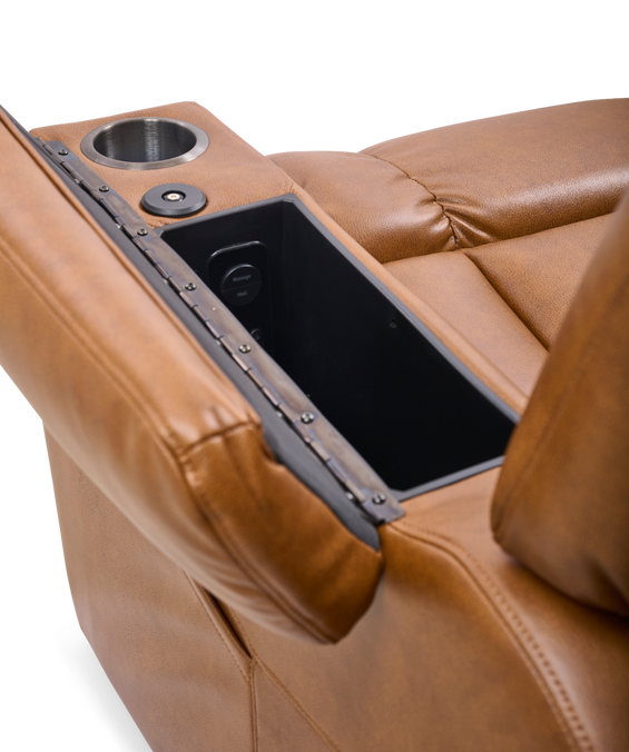 Close-up image of Rhea with Twilight & Nirvana Lift Recliner