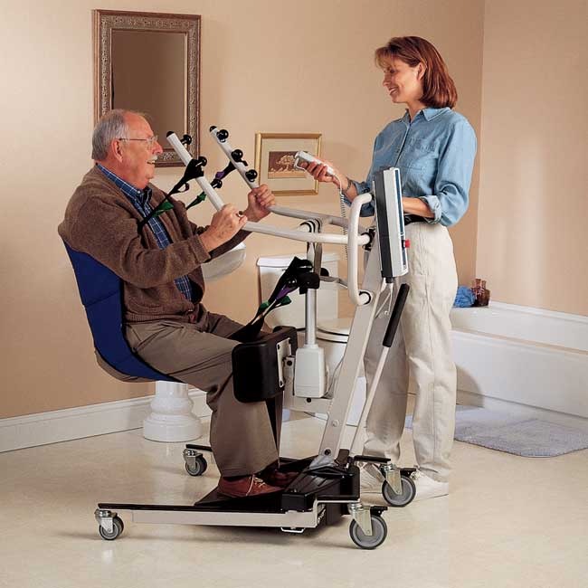 Close-up image of Reliant RPS350 Sit-to-Stand Lift