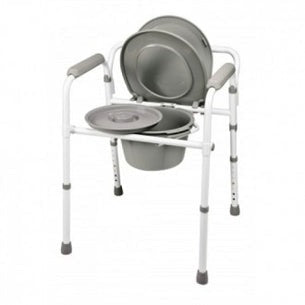 3 in 1 Steel Folding Commode