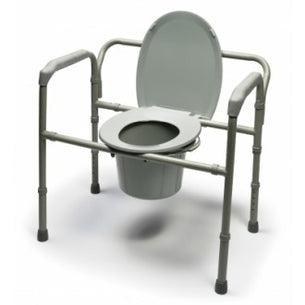3 in 1 Steel Folding Commode