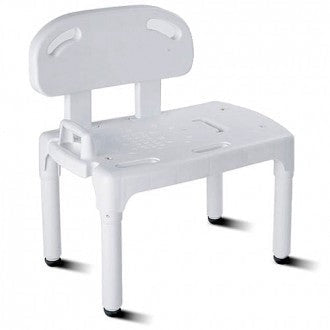 Close-up image of Transfer Bench with Snap-In Legs