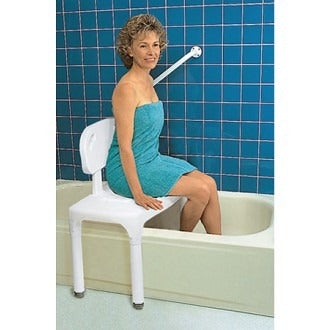 Close-up image of Transfer Bench with Snap-In Legs