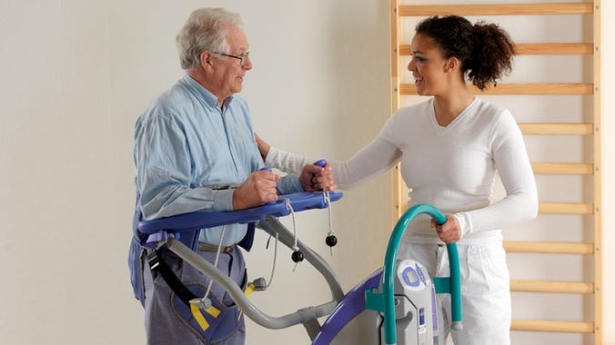 Close-up image of Sara Plus Power Standing Lift